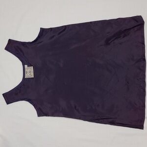 Monkey Wear Purple Iridescent Women's Tank Top/shell Whimsygoth Moody Junior 7